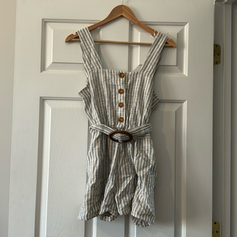 Linen romper